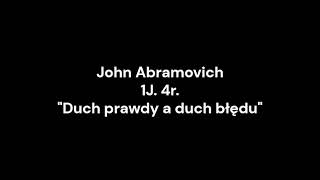 John Abramovich 1J. 4r. 