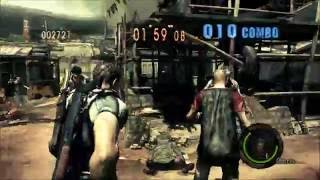 バイオハザード5 Resident Evil 5 PC版 アンリミテッド マーセナリーズ 集会場 BSAAクリス 400体 全滅