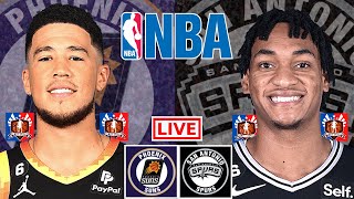 Phoenix Suns vs San Antonio Spurs | NBA Live Scoreboard 2022 | Jimby Sports