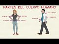 Learning Spanish: The human body - American Spanish 👂👄💪 (basic level)