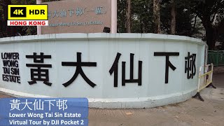 【HK 4K】黃大仙下邨 | Lower Wong Tai Sin Estate | DJI Pocket 2 | 2021.05.05