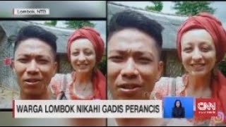 Warga Lombok Nikahi Gadis Perancis