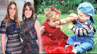 Princess Beatrice and Eugenie out camping with their 2 babies