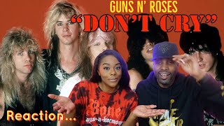 First time hearing Guns N' Roses "Don’t Cry" Reaction | Asia and BJ