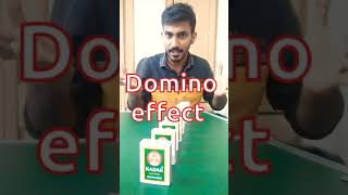 what is domino effect? |domino effect in science