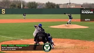 RHP Alex Makarewich, Keller (TX) 2020, Northwestern State Commit, Five Tool Baseball Prospect