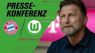 PK vor Bayern | PK mit Cheftrainer Ralph Hasenhüttl vor FC Bayern München gegen VfL Wolfsburg