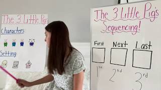 Sequencing The 3 Little Pigs!