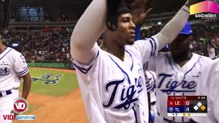 Escogido vs Licey | 27 de octubre 2021 | Highlights | Licey vence a los Leones en día inaugural