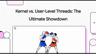 08. Kernel vs. User-Level Threads Explained | Operating System Concepts