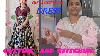 Girls designer frocks cutting and stitching #fashion #latest #latest #latest