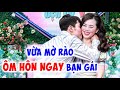 Vừa mở rào chàng trai ÔM HÔN NỒNG NÀN bạn gái MC Quyền Linh vui sướng hét um sùm - Hẹn Hò Quyền Linh