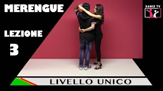 💥MERENGUE LEZIONE 3 - LIV. BASE - VIDEOCORSO DANCE TV - ISCRIVITI AL CANALE