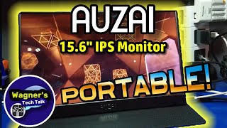 Auzai Portable Monitor:  Great Portable Monitor For Raspberry Pi, Gaming and laptop dual monitor!