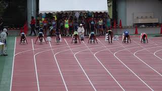 りゅうひ6年男子100m予選2 第20回キッズコロシアム大会