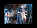 Forging A pattern-welded Viking sword