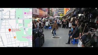 POV - Walking Around Myeongdong Shopping District