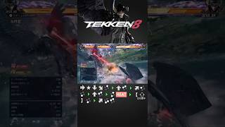 【TEKKEN8】 デビル仁 コンボ 78ダメージ ヒート使用 #鉄拳8 #tekken8 #コンボ #deviljin