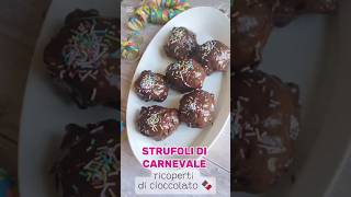 STRUFOLI AL CIOCCOLATO una variante golosa degli Strufoli tradizionali!#dolcidiunavolta