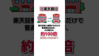 知らないと損する人気のネット銀行3選！【KADOKAWA大学】 #Shorts