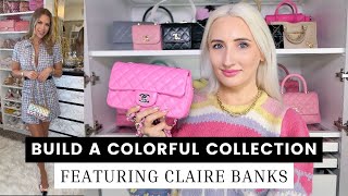 6 TIPS for Building a COLORFUL HANDBAG COLLECTION | Featuring @Clairebanx