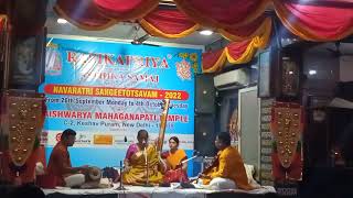 Navaratri Sangeetotsavam 2022 | Grand Carnatic Vocal Concert by Vidushi Sangeetha Shivakumar