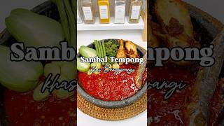 Kalau udah makan sama Sambel ini, siapin nasi se Magicom 😝 #resepsambal #sambaltempong #sambalenak