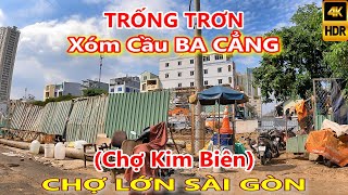 TRỐNG TRƠN Xóm CẦU BA CẲNG Chợ Lớn Sài Gòn