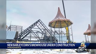 New Barleycorn’s Brewhouse under construction in Independence