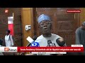 Senate Presidency: Senator Adams Oshiomhole Calls For Godswill Akpabio's Resignation Over New Rule