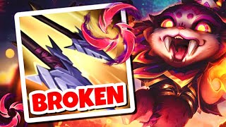 YUN TAL WILDARROWS CRIT GNAR IS SO BROKEN!!! Season 15 Gnar Gameplay (League of Legends)