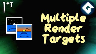 Multiple Render Targets - Advanced Drawing - GameMaker Tutorial