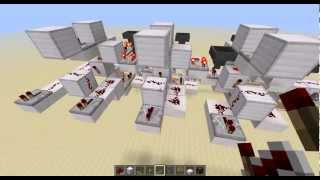 Pretty compact Minecraft Analog to Binary decoder