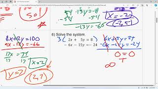 Chapter 4 Practice test Video Solutions
