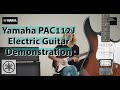 Yamaha PAC112J Electric Guitar Demostration By Mark Sat Naung