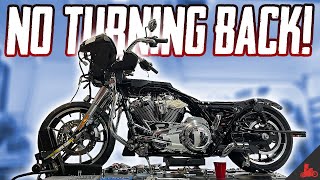 RIPPING APART A BRAND NEW HARLEY-DAVIDSON! (Ep 01)