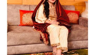 Bridal Tilla Work Suit || Aab Sherun Suit For Kashmiri Brides