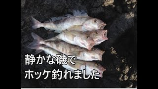 積丹の磯でのんびりホッケ釣り　2021年11月18日