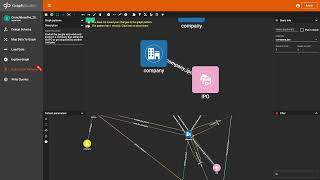 TigerGraph Visual Query Builder Demo: Find all Working Investors