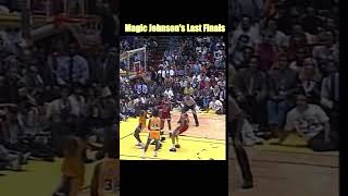 Magic Johnson's Last NBA Finals 1991 Chicago Bulls vs Los Angeles Lakers