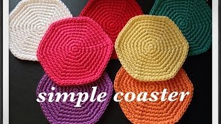 【初心者向け】覚えやすい円の編み方【かぎ針】コースターやバッグなどの底などに♪happyknittingmama/ハピママ