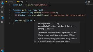 Node.js #127 - Authorization Middleware [By Mosh Hamedani]