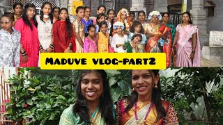 Part 2 marriage vlog🎉 #wedding #family #kannadavlogs #youtubevideo #marriage #viralvideos #viral