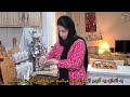 ولاگ خانه داری همراه آشپزی کتلت با پلو همراه پخت کوکی بامواد دم دست cook food video آشپزی vlog