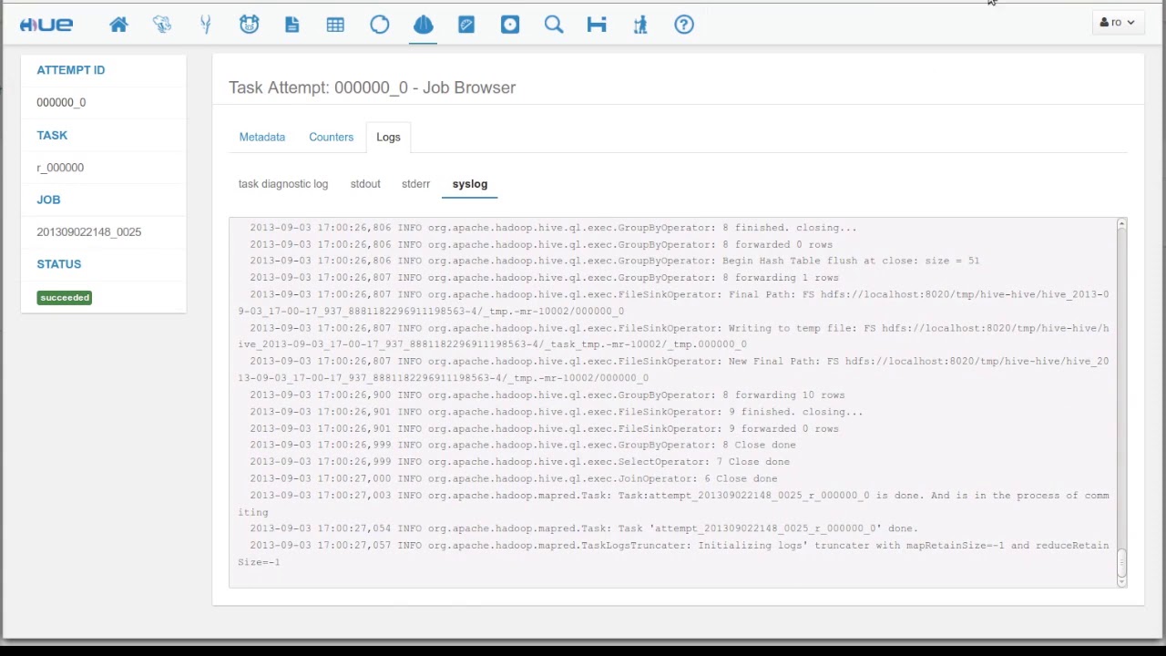 Hadoop Tutorial: Hue - Execute Hive Queries And Schedule Them With ...