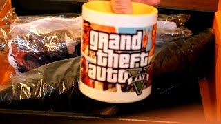 Распаковка кейса GTA5, MAFIA, WATCH DOGS (LOOTCASE.RU)