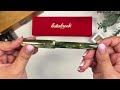 🖋️ new pen day esterbrook jr pocket pen palm green 💚 🌴march pen of the month unboxing review