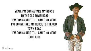 Lil Nas X - Old Town Road (feat. Billy Ray Cyrus)(Lyrics)