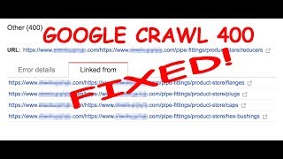 How to fix Wordpress Google Crawl 400 bad Request admin-ajax.php