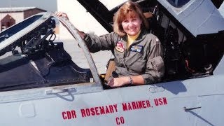 Missing Man Formation CAPT Mariner 1st A-4 Female Pilot '74